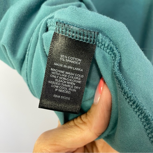 Express- Dark Teal Halter Skater Dress Open Back SM - Picture 5 of 7